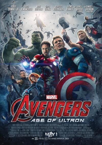 อเวนเจอร์ส ภาค 2 มหาศึกอัลตรอนถล่มโลก (Avengers 2 Age of Ultron) 2015