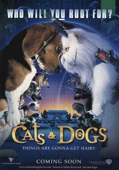 แคทส์ แอนด์ ด็อกส์ สงครามพยัคฆ์ร้ายขนปุย ภาค 1 (Cats & Dogs 1) 2001