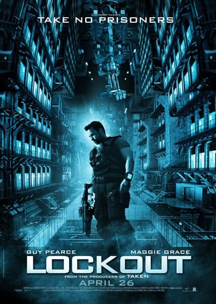 แหกคุกกลางอวกาศ (Lockout) 2012