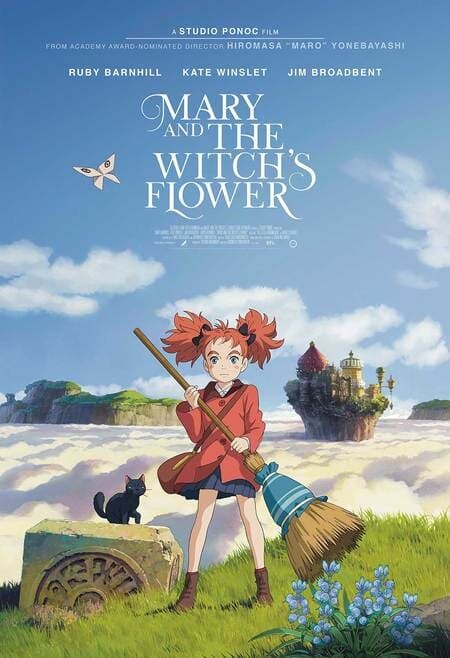 แมรี่ผจญแดนแม่มด (Mary and the Witch’s Flower) 2017