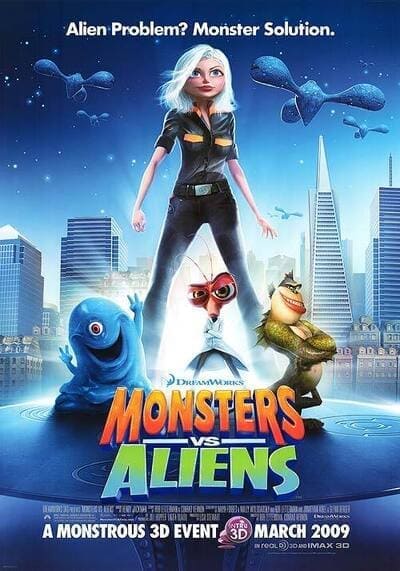 มอนสเตอร์ ปะทะ เอเลี่ยน (Monsters vs. Aliens) 2009