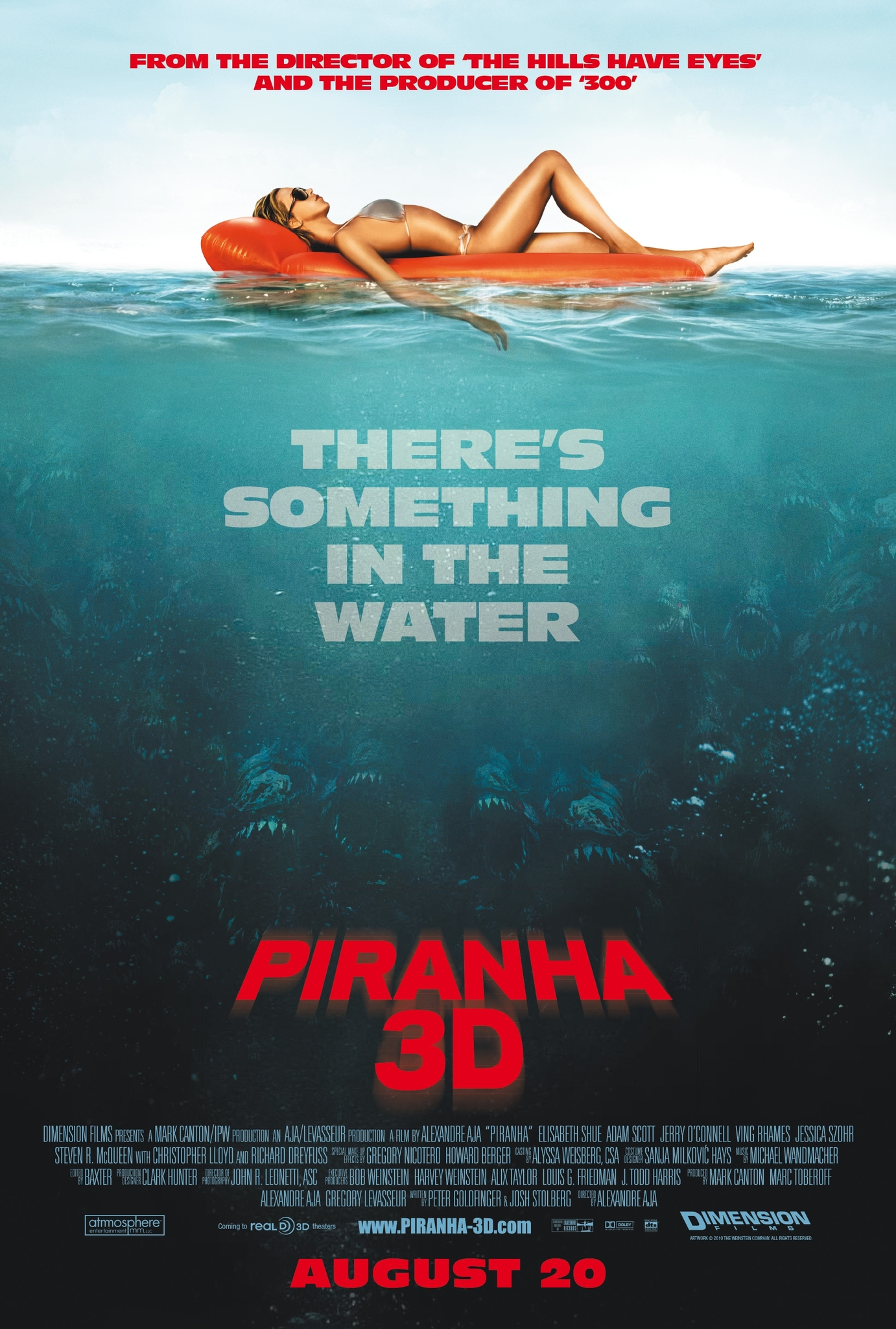 ปิรันย่า ภาค 1 กัดแหลกแหวกทะลุ (Piranha 3D) 2010