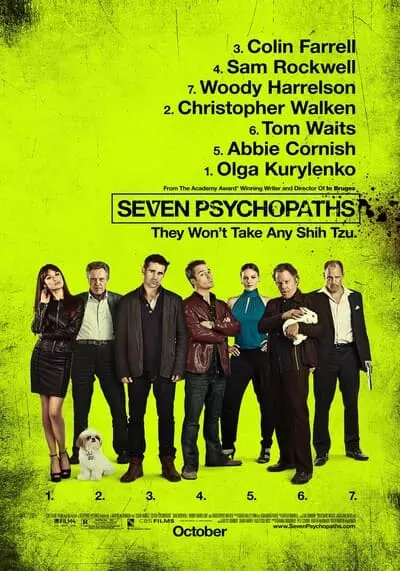 งานป่วนฮาแสบรวมดาว (Seven Psychopaths) 2012