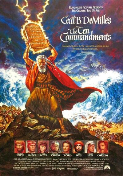 บัญญัติสิบประการ (The Ten Commandments) 1956