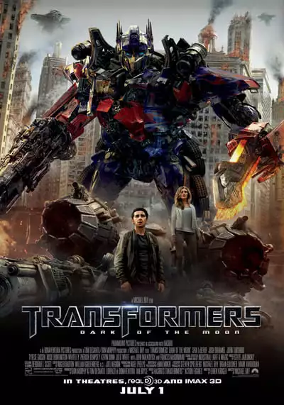 ทรานส์ฟอร์เมอร์ส ภาค 3 ดาร์ค ออฟ เดอะ มูน (Transformers 3 Dark of the Moon) 2011