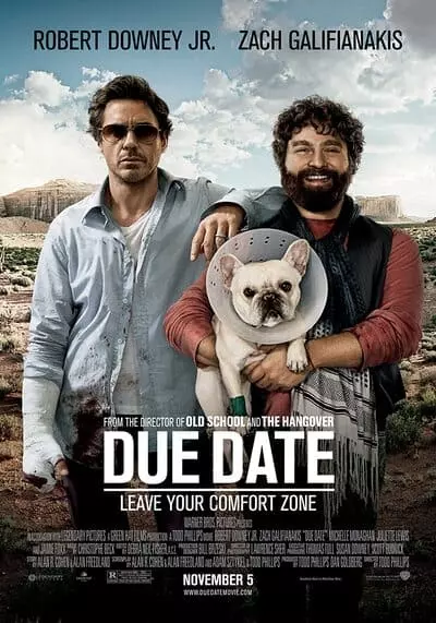 คู่แปลก ทริปป่วน ร่วมไปให้ทันคลอด (Due Date) 2010