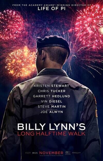 บิลลี่ ลินน์ วีรบุรุษสมรภูมิ (Billy Lynn’s Long Halftime Walk) 2016