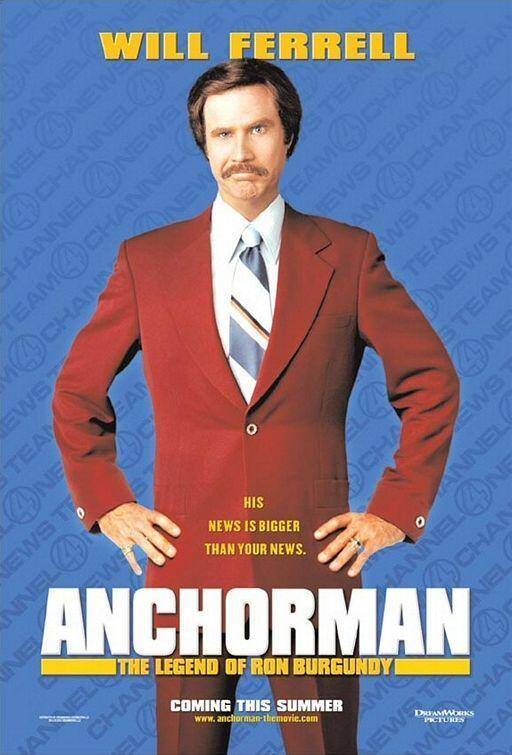 ประกาศรบ แต่ดั้นนมาพบรัก (Anchorman 1 The Legend of Ron Burgundy) 2004