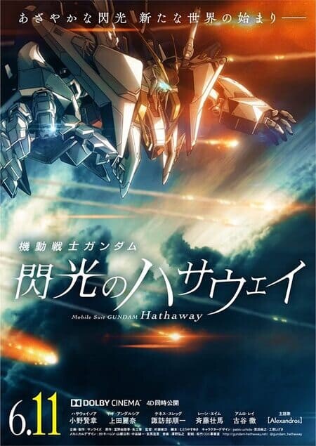 โมบิลสูทกันดั้ม ฮาธาเวย์ส แฟลช (Mobile Suit Gundam Hathaway) 2021
